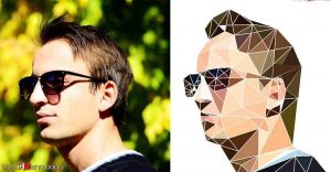 آموزش ساخت تصاویر Low Poly در فتوشاپ و ایلوستریتور