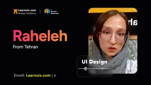 نظر راحله (برنامهنویس فرانتاند) از تهران – دوره جامع UI Design